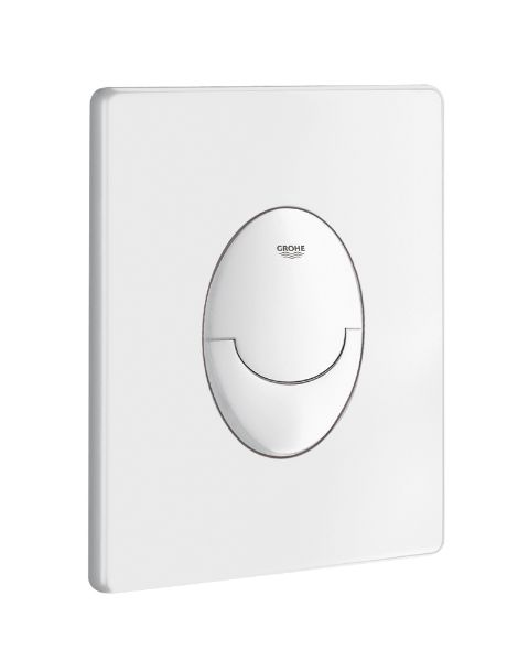 Picture of  flush plate 38505sh0 skate air, grohe, square, alpine white