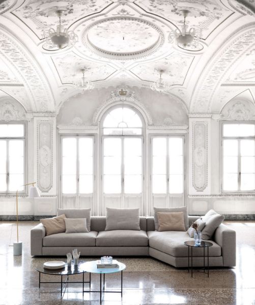 Picture of Corner sofa von, desiree, dimensions 340x174cm, corner in left, idra 03 natur cat.c upholstery