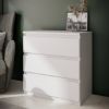 Picture of Chest drawer chlk23-u42 chest, forte, dimensions 77x80x42cm, white