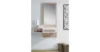 Picture of Console unit atnd01-p50 attention, forte, white mirror, dimensions 178x90x25cm, wall mounted