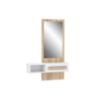 Picture of Console unit atnd01-p50 attention, forte, white mirror, dimensions 178x90x25cm, wall mounted