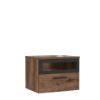 Picture of Nightstand jckk011-n09t jacky, forte, dimensions 52x42x41, brown/black