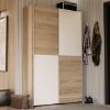 Picture of Wardrobe lpsset01-q36f lupo, forte, dimensions 190x120x61, white/oak