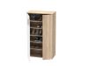 Picture of Shoe cabinet bts321-p79f, forte, dimensions 120x69x35cm, white/oak