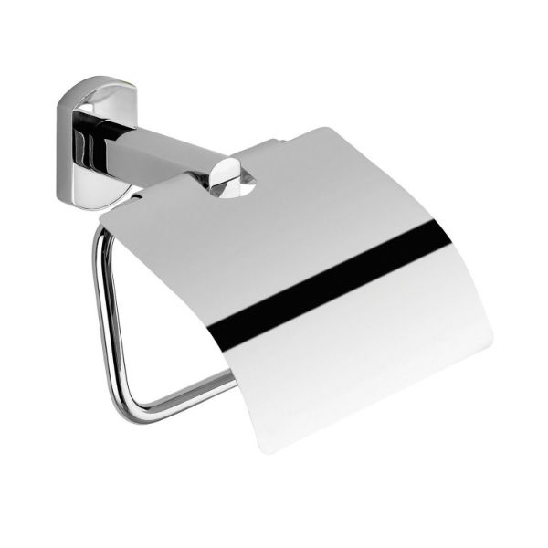 Picture of Toilet roll holder ep251300101 g-edera plus, gedy, with cover, wall mounted, cromato 