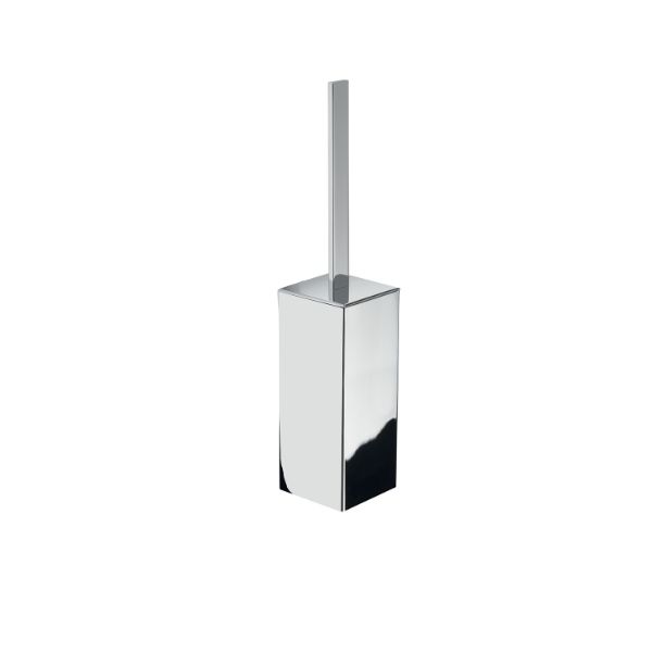 Picture of Toilet brush holder 54331300000 lounge, gedy, floor standing, cromato