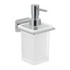 Picture of Soap dispenser 44811300200 atena, gedy, crystal, wall mounted, cromato