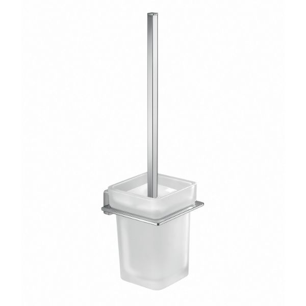 Picture of Toilet brush holder 44331300203 atena, gedy, krystal, wall mounted, cromato