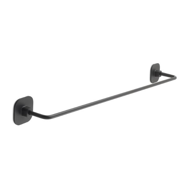 Picture of Towel holder te211460101 teide, gedy, 60cm, wall mounted, black