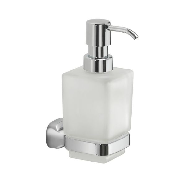 Picture of Soap dispenser st801300000 stelvio, gedy, crystal, wall mounted, chrome