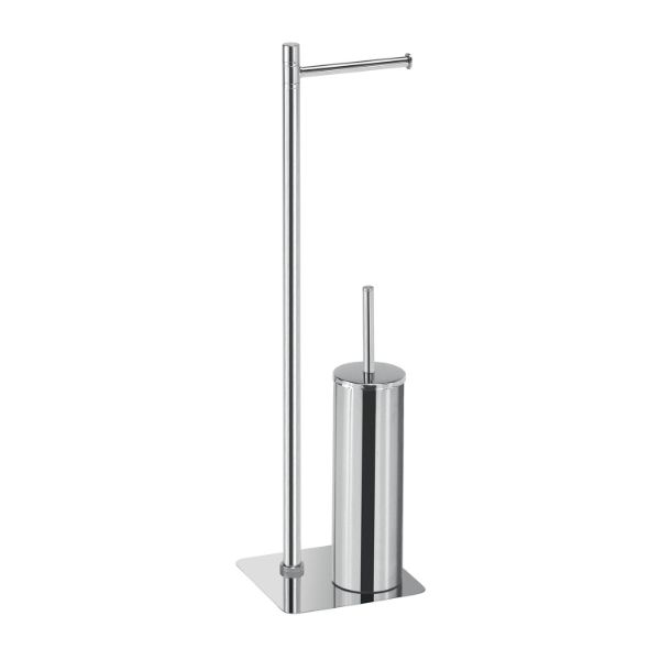 Picture of Floor column 11321300000 artu, gedy, toilet paper holder and brush toilet, chrome