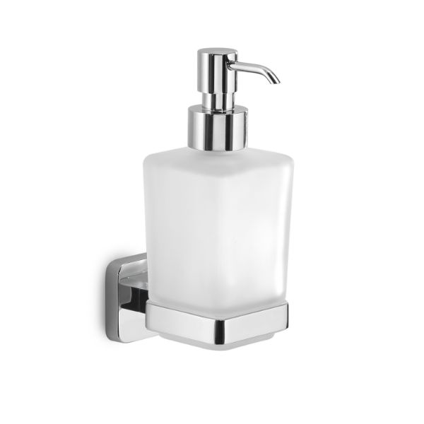 Picture of Soap dispenser to811300100 tonga, gedy, crystal, wall mounted, chrome