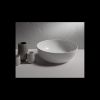 Picture of Basin b6t45bi t-edge, globo, 45cm, sit-on installation, circular, glossy white