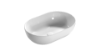 Picture of Basin b6o54bo t-edge, globo, 54x36, sit-on installation, oval, matt white