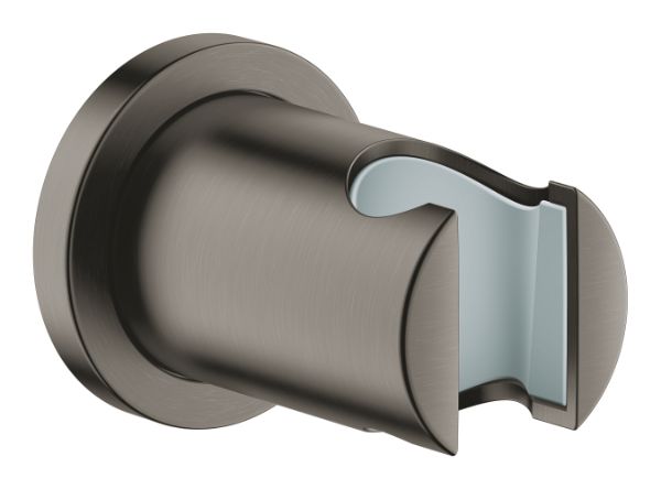 Picture of  wall hand shower holder 27074al0 rainshower, grohe, brushed hard graphite 