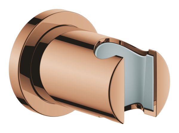 Picture of Wall hand shower holder 27074da0 rainshower, grohe, round escutcheon, warm sunset
