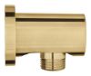 Picture of Shower elbow 27057gn0 rainshower, grohe, round escutcheon, brushed cool sunrise