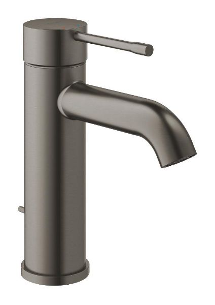 Picture of Single lever basin mixer 23589al1 essence new ohm, grohe, s size, brushed hard graphite
