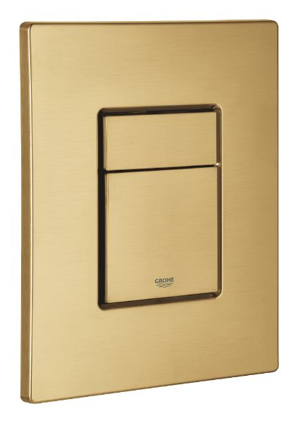 Picture of Flush plate 38732gn0 skate cosmopolitan, grohe, square, brushed cool sunrise