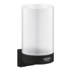 Picture of Glass/soap dish holder 41217kf0 selection, grohe, phantom black
