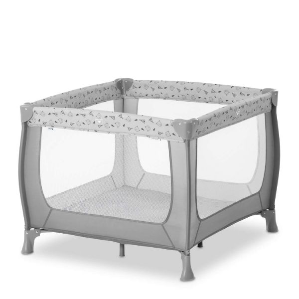 Picture of Travel cot 606490 dream n play, hauck, multifunctional, dimensions 95x95cm, nordic grey