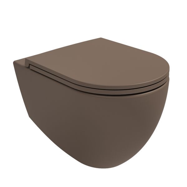 Picture of Wall-hung wc 10nf02001 infinity, isvea, taupe