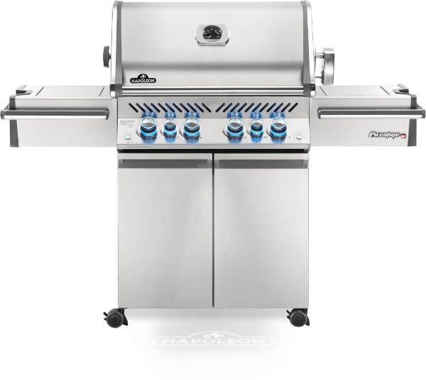Picture of Gas grill prestige pro 500 rsib, stainless steel, silver, 169×64×132