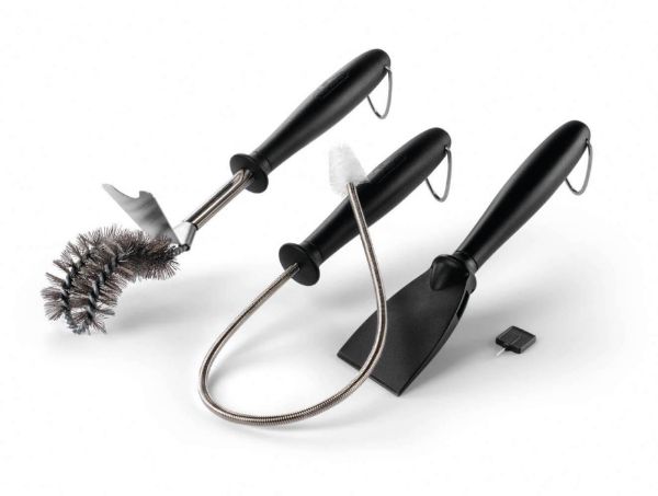 Picture of Gas grill cleaning toolset, steel, black, 0.52 kg