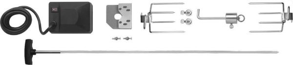 Picture of Rotisserie kit rogue, stainless steel, black/silver