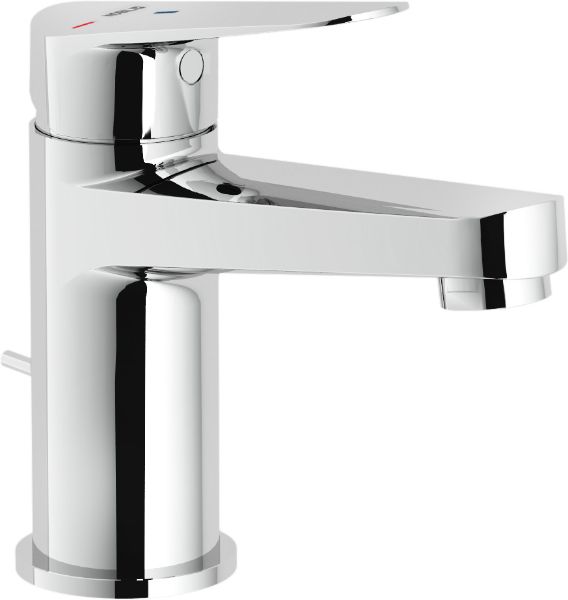 Picture of Single lever basin mixer bsh101118/4cr/1cr blues, nobili, chrome