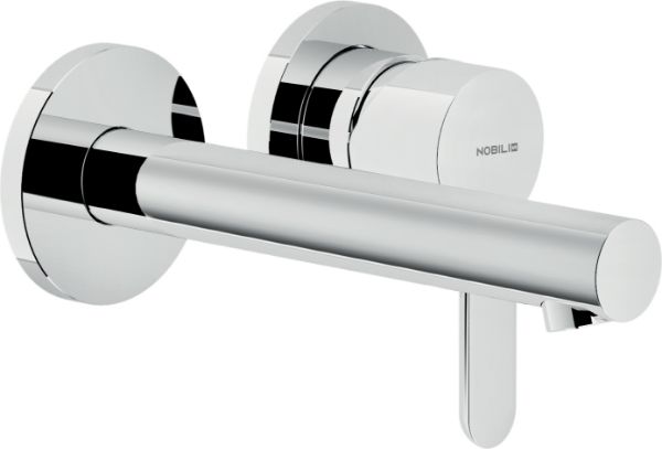 Picture of Wall mounted single lever basin mixer ab87199cr abc, nobili, chrome
