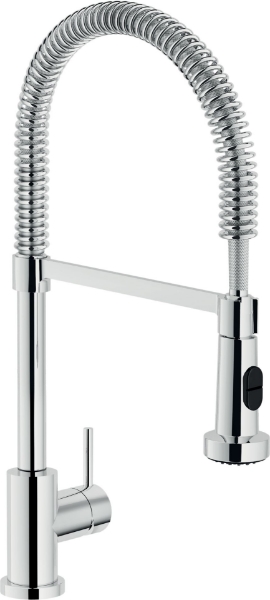 Picture of Single lever sink mixer lv00300/3cr live, nobili, pull out, chrome