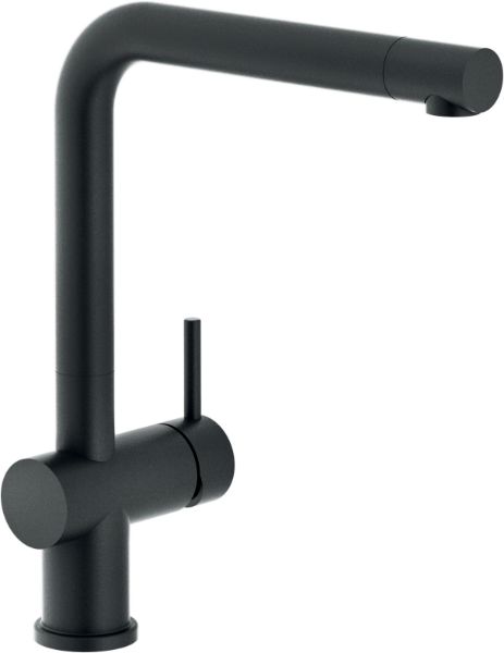 Picture of Single lever sink mixer lv00113bm live, nobili, with swivel spout, mora matt