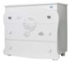 Picture of Chest drawer 0533248n bonnie, pali, dimensions 107x92x54cm, white