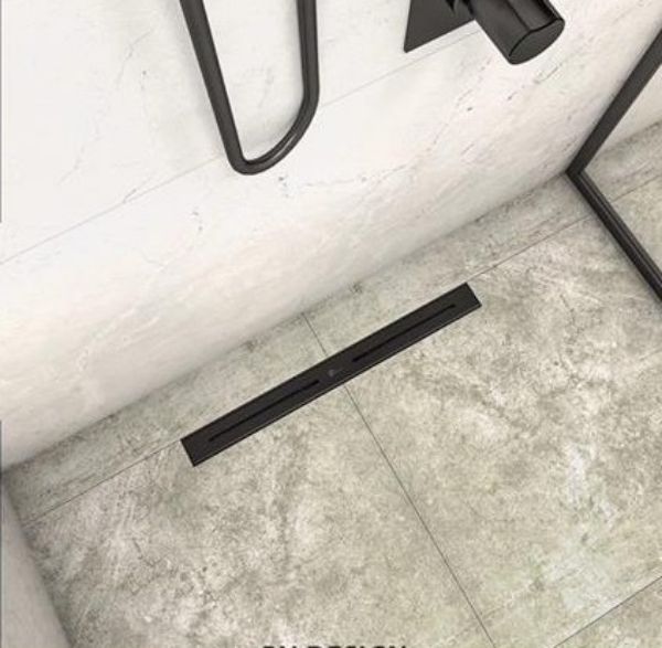 Picture of Shower channel dc 040 55 09 s01 smartline trendy, ph dizayn, 40cm, black s01