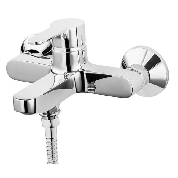 Picture of Wall mounted bath shower mixer joy003-4 joy, roriz, chrome