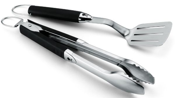 Picture of Weber original portable tool set, stainless steel, silver, 39×2.5×9 cm