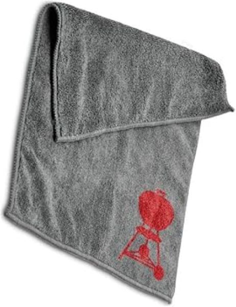 Picture of Weber 17689 microfibre cloth, textile, grey, 25×6×9 cm