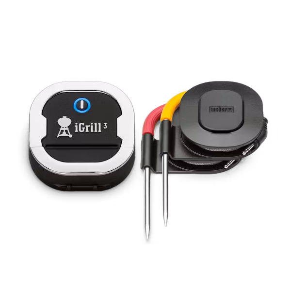 Picture of Weber igrill 3 smart meat thermometer, black, digital, bluetooth, series genesis ii & spirit ii (7205)