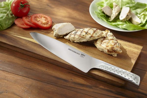 Picture of Weber deluxe 17070 meat knife, stainless steel, silver, 24 cm blade