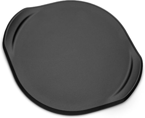 Picture of Weber pizza stone, ceramic, black, round, 46.4 cm