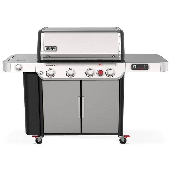 Picture of Gas grill weber genesis sx-435 smart, stainless steel, grey, 174×69×123 cm.