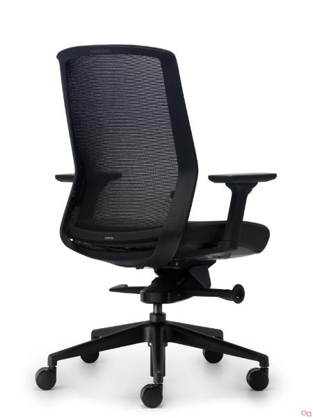 Picture of Office chair caz63sw aveza, sunon, dimensions 98x68x61cm, black
