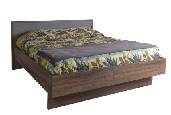 Picture of Bed audace, 180x200, brera walnut/gray