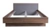 Picture of Bed audace, 180x200, brera walnut/gray