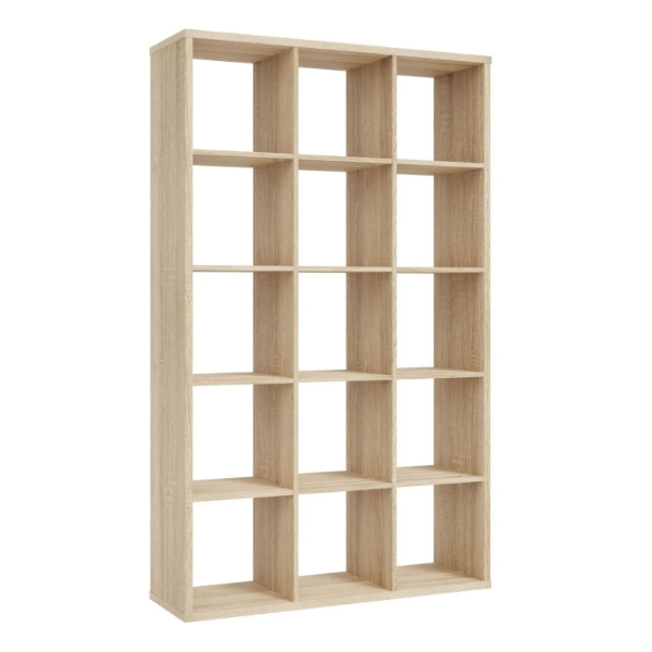 Picture of Bookcase mxxr431-d30f mauro, forte, dimensions 176x107x33cm, oak 