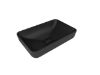 Picture of Washbasin 310200200463 zero 2.0, kale, rectangular, 40x60, matt black