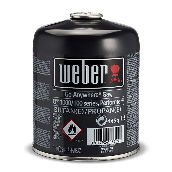 Picture of Weber small gas canister, 445g