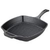 Picture of Lodge pan cast iron square grill pan, black, 10.5 inch