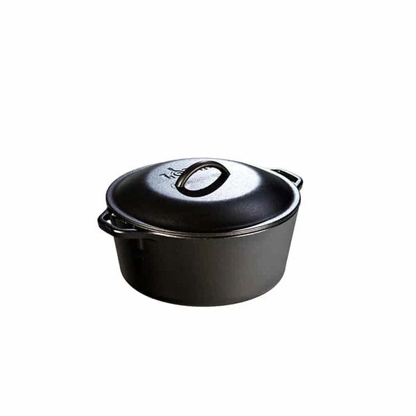 Picture of Lodge 5 quart cast, iron, black, 5 qt